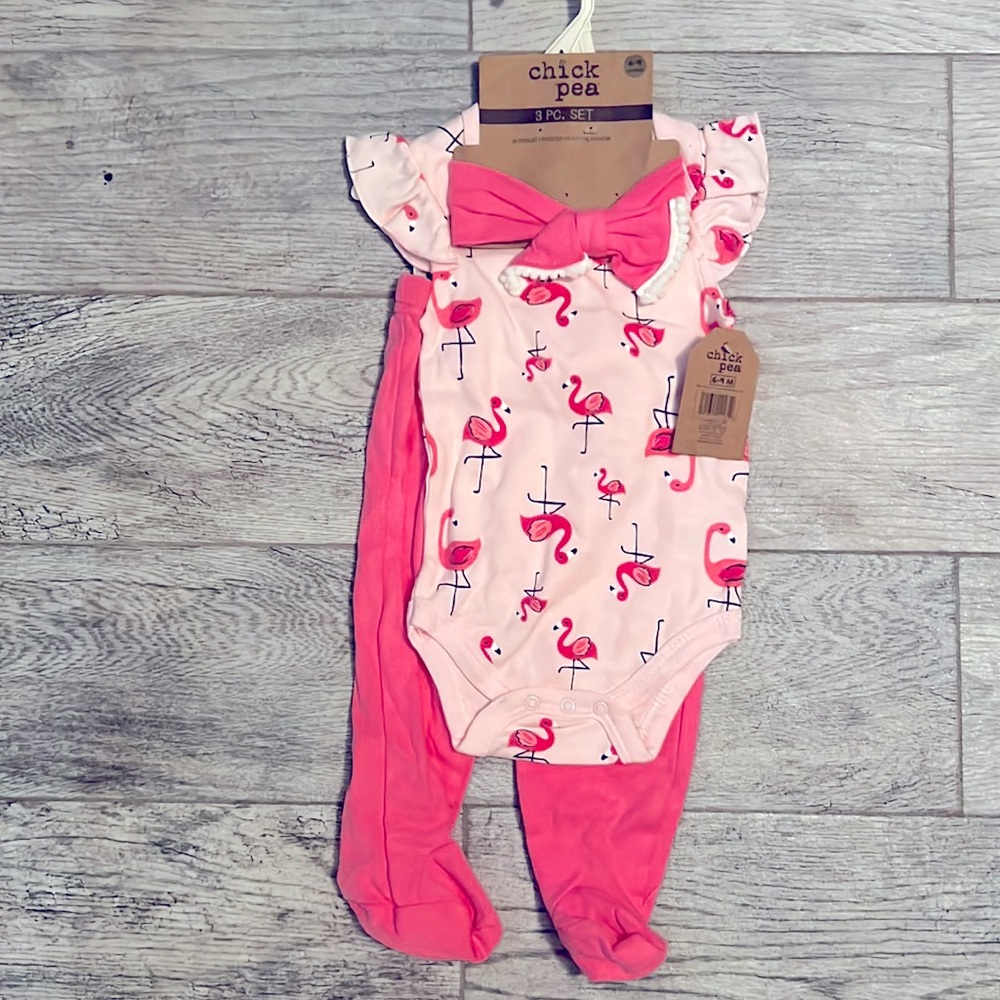 Chic Pea 3 Piece Set 6-9 Months
